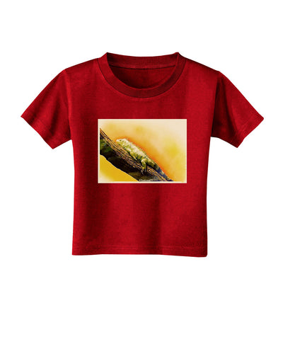 Iguana Watercolor Toddler T-Shirt Dark-Toddler T-Shirt-TooLoud-Red-2T-Davson Sales