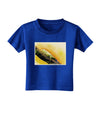 Iguana Watercolor Toddler T-Shirt Dark-Toddler T-Shirt-TooLoud-Royal-Blue-2T-Davson Sales