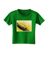 Iguana Watercolor Toddler T-Shirt Dark-Toddler T-Shirt-TooLoud-Clover-Green-2T-Davson Sales