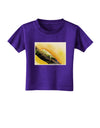 Iguana Watercolor Toddler T-Shirt Dark-Toddler T-Shirt-TooLoud-Purple-2T-Davson Sales