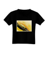 Iguana Watercolor Toddler T-Shirt Dark-Toddler T-Shirt-TooLoud-Black-2T-Davson Sales