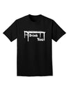 I'll Drink You Under the Table Adult Dark T-Shirt-Mens T-Shirt-TooLoud-Black-Small-Davson Sales