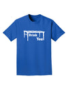 I'll Drink You Under the Table Adult Dark T-Shirt-Mens T-Shirt-TooLoud-Royal-Blue-Small-Davson Sales