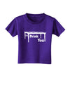 I'll Drink You Under the Table Toddler T-Shirt Dark-Toddler T-Shirt-TooLoud-Purple-2T-Davson Sales