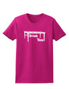 I'll Drink You Under the Table Womens Dark T-Shirt-TooLoud-Hot-Pink-Small-Davson Sales