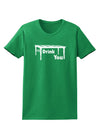 I'll Drink You Under the Table Womens Dark T-Shirt-TooLoud-Kelly-Green-X-Small-Davson Sales