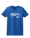 I'll Drink You Under the Table Womens Dark T-Shirt-TooLoud-Royal-Blue-X-Small-Davson Sales