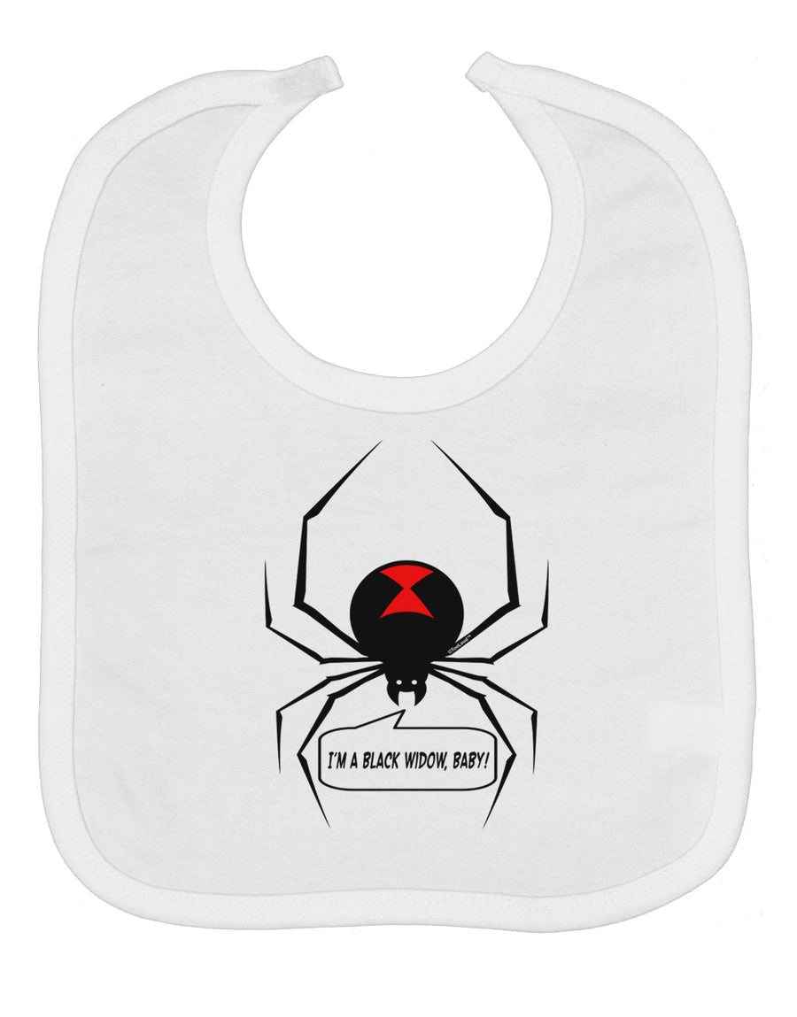 I'm A Black Widow Baby Baby Bib