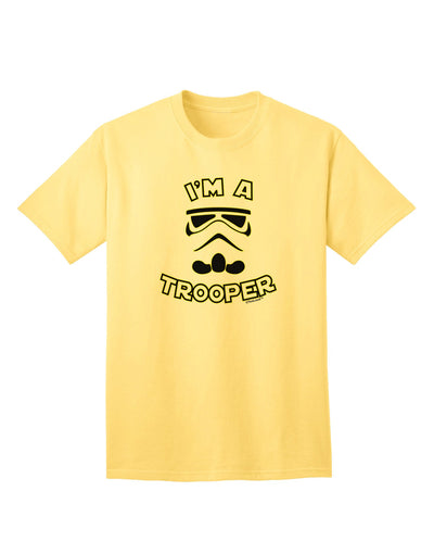 I'm A Trooper Adult T-Shirt-unisex t-shirt-TooLoud-Yellow-Small-Davson Sales