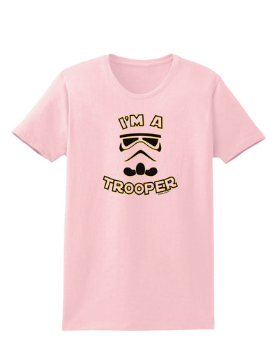 I'm A Trooper Womens T-Shirt-Womens T-Shirt-TooLoud-PalePink-X-Small-Davson Sales