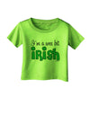 I'm A Wee Bit Irish Infant T-Shirt by TooLoud-Infant T-Shirt-TooLoud-Lime-Green-06-Months-Davson Sales