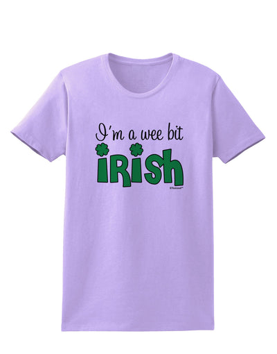 I'm A Wee Bit Irish Womens T-Shirt by TooLoud-Womens T-Shirt-TooLoud-Lavender-X-Small-Davson Sales