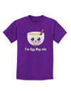 I'm Egg Nog-stic - Cute Egg Nog Childrens Dark T-Shirt by TooLoud-Childrens T-Shirt-TooLoud-Purple-X-Small-Davson Sales