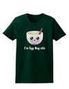 I'm Egg Nog-stic - Cute Egg Nog Womens Dark T-Shirt by TooLoud-Womens T-Shirt-TooLoud-Forest-Green-Small-Davson Sales