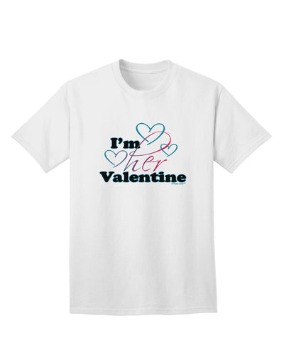 I'm HER Valentine Adult T-Shirt-Mens T-Shirt-TooLoud-White-Small-Davson Sales