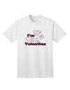 I'm HIS Valentine Adult T-Shirt-Mens T-Shirt-TooLoud-White-Small-Davson Sales