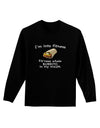 I'm Into Fitness Burrito Funny Adult Long Sleeve Dark T-Shirt by TooLoud-Clothing-TooLoud-Black-Small-Davson Sales