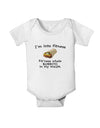I'm Into Fitness Burrito Funny Baby Romper Bodysuit by TooLoud-Clothing-TooLoud-White-06-Months-Davson Sales