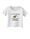I'm Into Fitness Burrito Funny Infant T-Shirt by TooLoud-Clothing-TooLoud-White-06-Months-Davson Sales