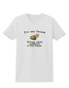 I'm Into Fitness Burrito Funny Womens T-Shirt by TooLoud-Clothing-TooLoud-White-X-Small-Davson Sales
