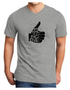 I'm Kind of a Big Deal Adult V-Neck T-shirt-Mens T-Shirt-TooLoud-HeatherGray-Small-Davson Sales