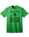 Im Not Irish Kiss Me Adult Unisex St Patrick's Day T-Shirt-TooLoud-Kelly Green-Small-Davson Sales