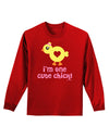 I'm One Cute Chick Adult Long Sleeve Dark T-Shirt by TooLoud-TooLoud-Red-Small-Davson Sales