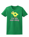 I'm One Cute Chick Womens Dark T-Shirt by TooLoud-Womens T-Shirt-TooLoud-Kelly-Green-X-Small-Davson Sales