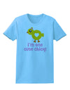 I'm One Cute Chick Womens T-Shirt by TooLoud-Womens T-Shirt-TooLoud-Aquatic-Blue-X-Small-Davson Sales