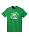 I'm Pretending To Be Irish Adult Dark T-Shirt-Mens T-Shirt-TooLoud-Kelly-Green-Small-Davson Sales