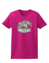 I'm Pretending To Be Irish Womens Dark T-Shirt-TooLoud-Hot-Pink-Small-Davson Sales