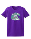 I'm Pretending To Be Irish Womens Dark T-Shirt-TooLoud-Purple-X-Small-Davson Sales