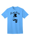 I'm So Fancy - Sophisticated Mustache Adult T-Shirt: A Statement of Class and Style-Mens T-shirts-TooLoud-Aquatic-Blue-Small-Davson Sales