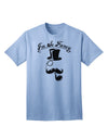 I'm So Fancy - Sophisticated Mustache Adult T-Shirt: A Statement of Class and Style-Mens T-shirts-TooLoud-Light-Blue-Small-Davson Sales