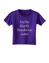 I'm The Fourth Sanderson Sister Halloween Toddler T-Shirt Dark-Toddler T-Shirt-TooLoud-Purple-2T-Davson Sales