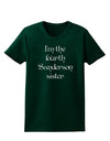 I'm The Fourth Sanderson Sister Halloween Womens Dark T-Shirt-TooLoud-Forest-Green-Small-Davson Sales