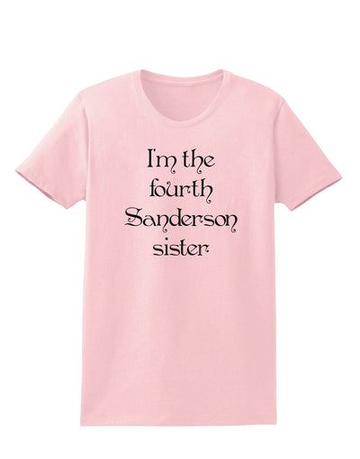 I'm The Fourth Sanderson Sister Halloween Womens T-Shirt-Womens T-Shirt-TooLoud-PalePink-X-Small-Davson Sales