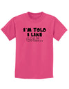 I'm Told I like Golf Childrens T-Shirt-Childrens T-Shirt-TooLoud-Sangria-X-Small-Davson Sales