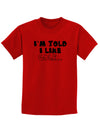 I'm Told I like Golf Childrens T-Shirt-Childrens T-Shirt-TooLoud-Red-X-Small-Davson Sales