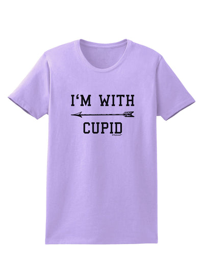 I'm With Cupid - Left Arrow Womens T-Shirt by TooLoud-Womens T-Shirt-TooLoud-Lavender-X-Small-Davson Sales