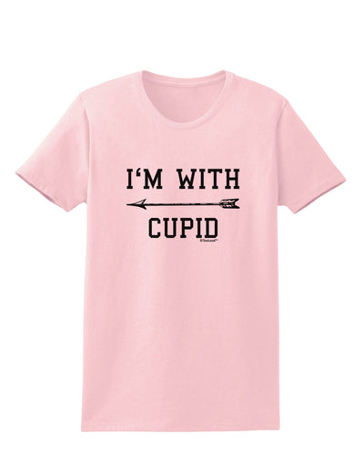 I'm With Cupid - Left Arrow Womens T-Shirt by TooLoud-Womens T-Shirt-TooLoud-PalePink-X-Small-Davson Sales