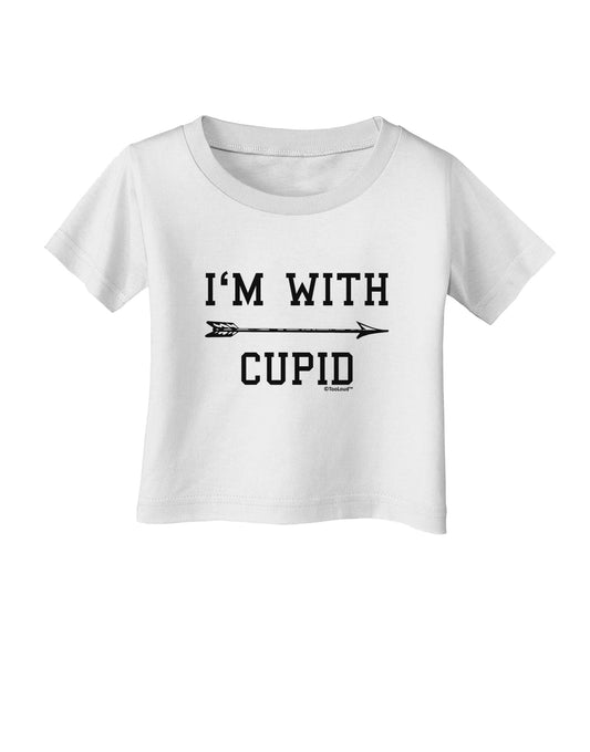 I'm With Cupid - Right Arrow Infant T-Shirt by TooLoud-Infant T-Shirt-TooLoud-White-06-Months-Davson Sales