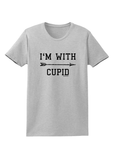 I'm With Cupid - Right Arrow Womens T-Shirt by TooLoud-Womens T-Shirt-TooLoud-AshGray-X-Small-Davson Sales