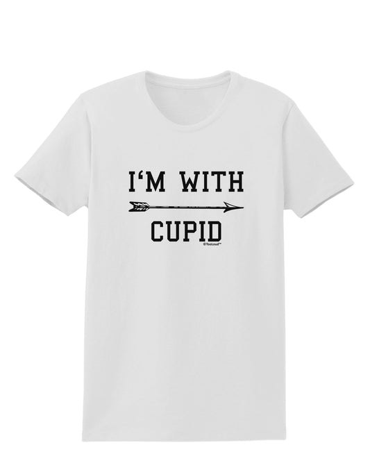 I'm With Cupid - Right Arrow Womens T-Shirt by TooLoud-Womens T-Shirt-TooLoud-White-X-Small-Davson Sales