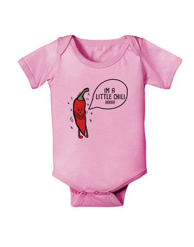 I'm a Little Chilli Baby Romper Bodysuit-Baby Romper-TooLoud-Pink-06-Months-Davson Sales