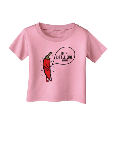 I'm a Little Chilli Infant T-Shirt-Infant T-Shirt-TooLoud-Candy-Pink-06-Months-Davson Sales