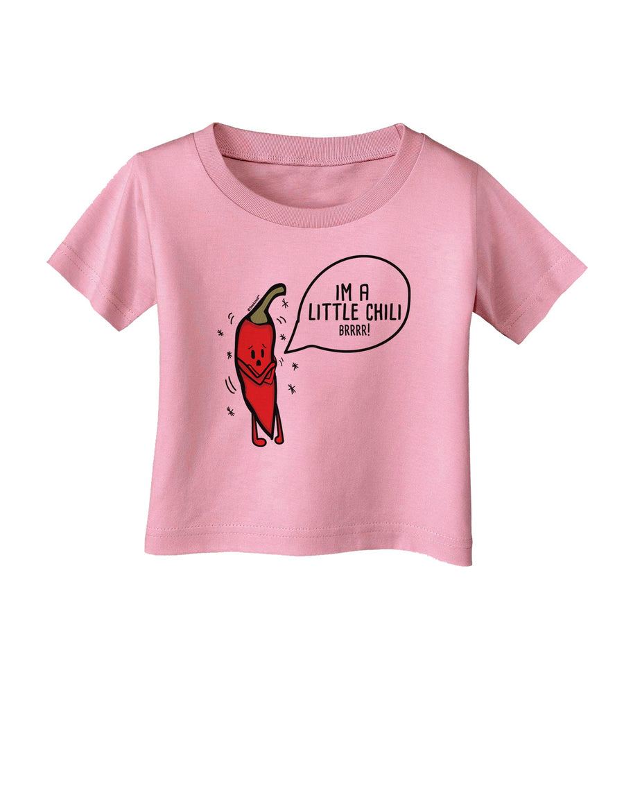 I'm a Little Chilli Infant T-Shirt-Infant T-Shirt-TooLoud-White-06-Months-Davson Sales