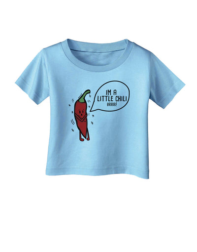I'm a Little Chilli Infant T-Shirt-Infant T-Shirt-TooLoud-Aquatic-Blue-06-Months-Davson Sales