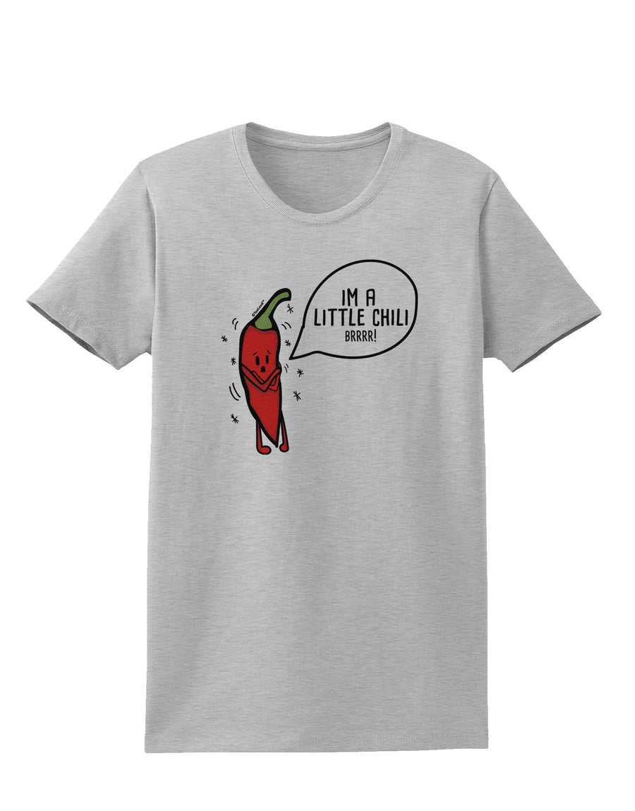 I'm a Little Chilli Womens T-Shirt-Womens T-Shirt-TooLoud-White-X-Small-Davson Sales