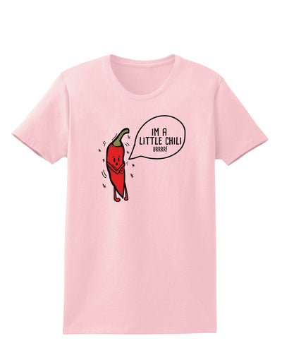 I'm a Little Chilli Womens T-Shirt-Womens T-Shirt-TooLoud-PalePink-X-Small-Davson Sales